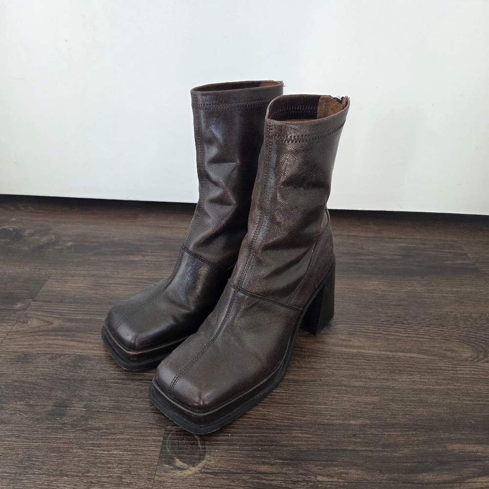 UO Charli Square Toe Boot